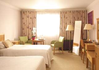 Отель Castle Hotel Macroom Макрум Трехместный номер с 1 двуспальной и 1 односпальной кроватью.-4